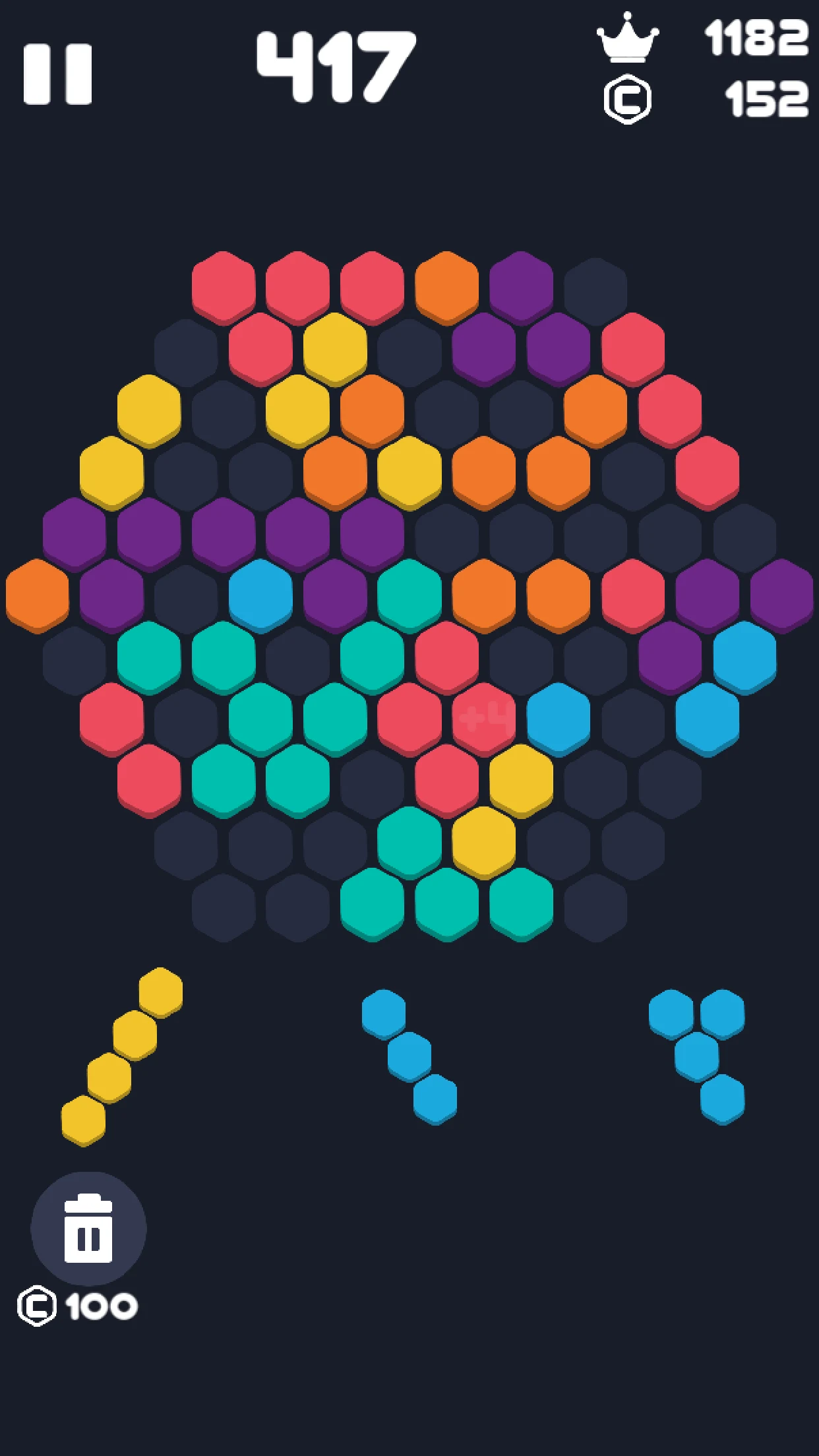 Block 1010: Classic & Hexagon screenshot