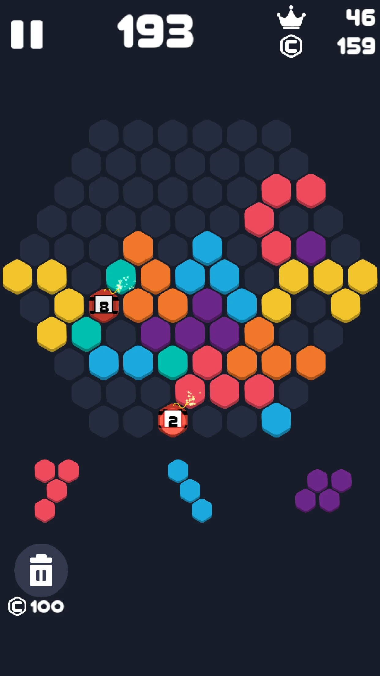 Block 1010: Classic & Hexagon screenshot