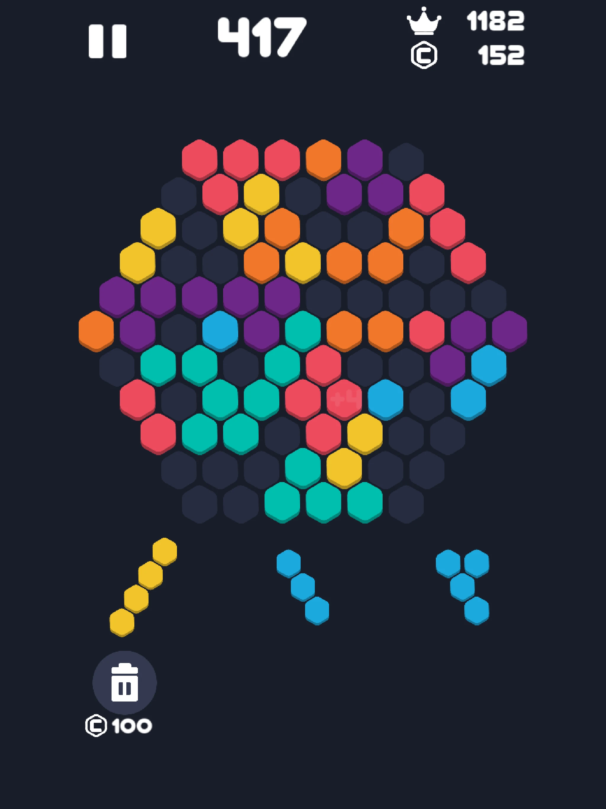 Block 1010: Classic & Hexagon screenshot